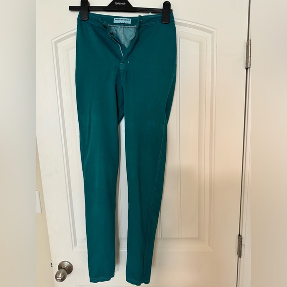 Teal AA Easy Jeans - Picture 1 of 2